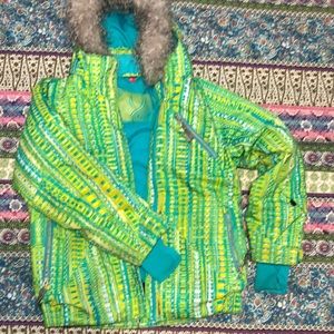 Spyder brand ski coat